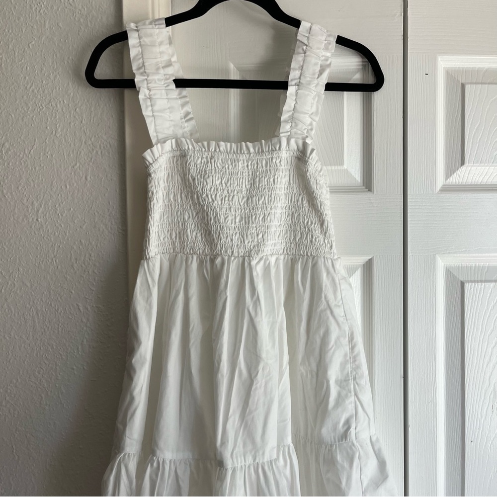 Abercrombie & Fitch Dresses Smocked Bodice Mini Dress - Picture 3 of 8